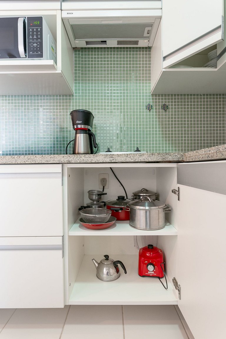Flat Completo em Muro Alto | Resort - M206C