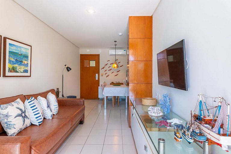 Flat Completo em Muro Alto | Resort - M206C