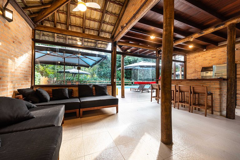 Casa Paúba p/ 9 hóspedes c/ lazer completo - CP180