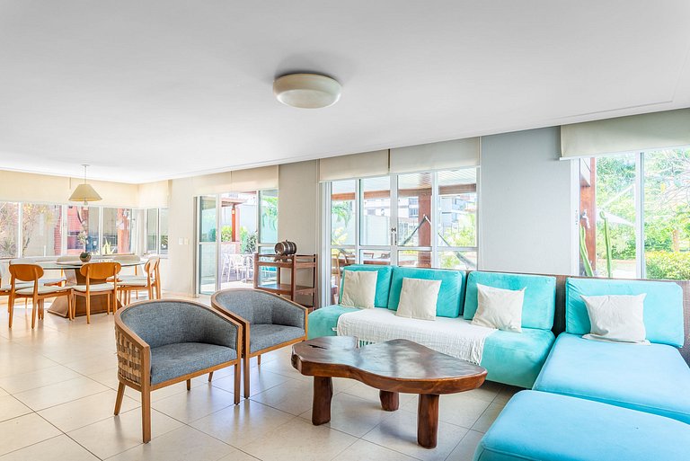 Casa Pé na Areia c/ Lazer Completo - CM
