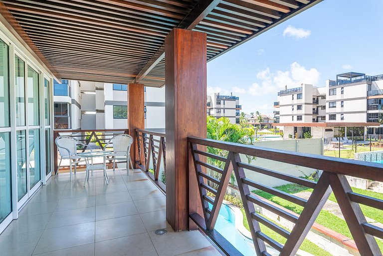 Casa Pé na Areia c/ Lazer Completo - CM