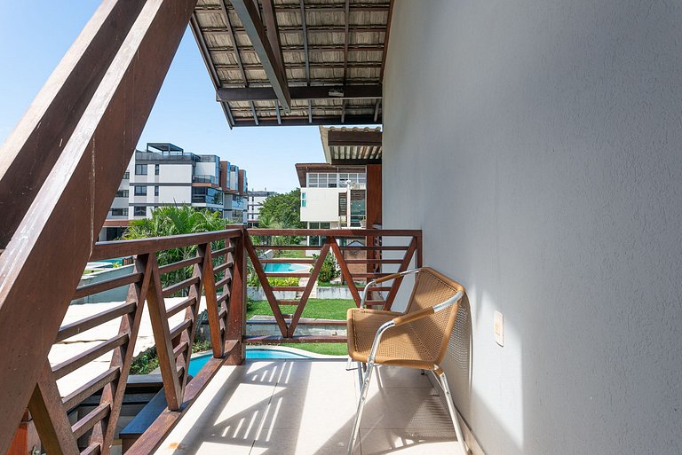 Casa Pé na Areia c/ Lazer Completo - CM