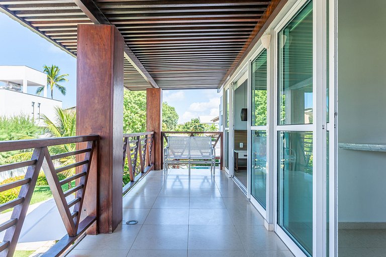Casa Pé na Areia c/ Lazer Completo - CM
