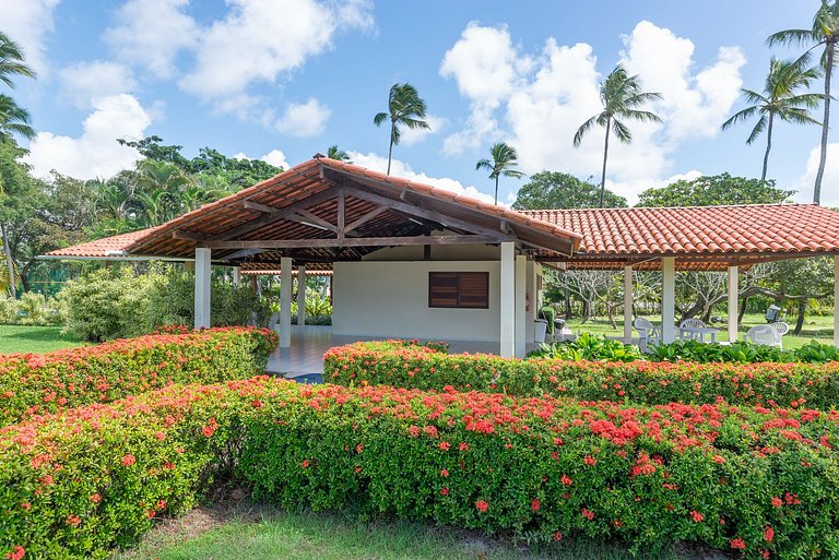 Casa Pé na Areia c/ Lazer Completo - CM