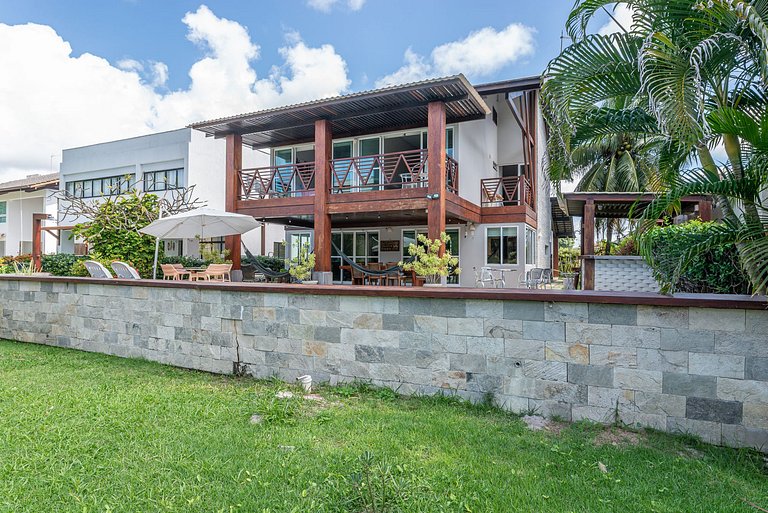 Casa Pé na Areia c/ Lazer Completo - CM