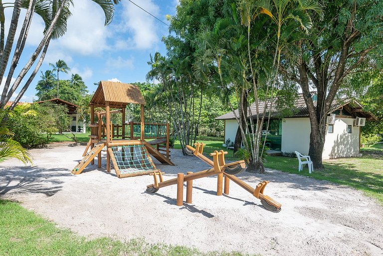 Casa Pé na Areia c/ Lazer Completo - CM