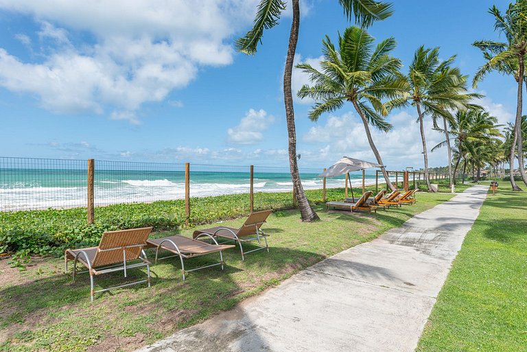 Casa Pé na Areia c/ Lazer Completo - CM