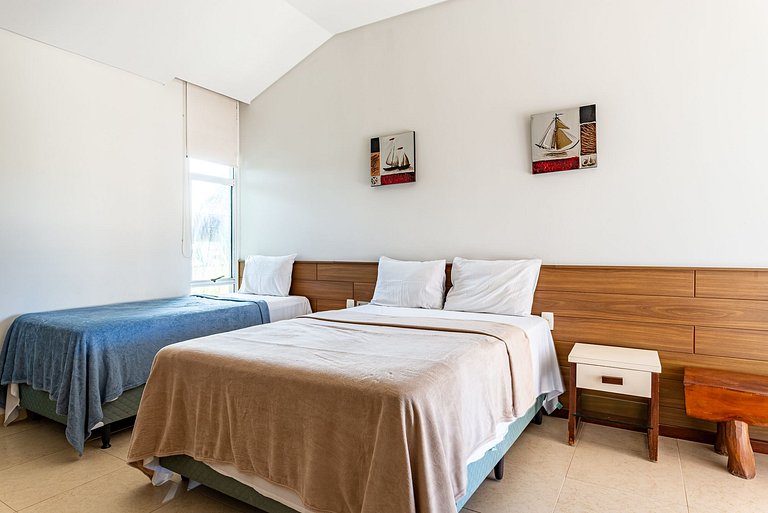 Casa Pé na Areia c/ Lazer Completo - CM