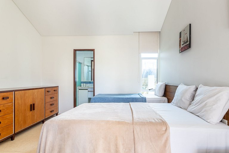 Casa Pé na Areia c/ Lazer Completo - CM