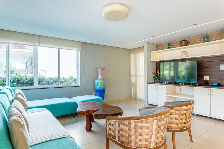 Casa Pé na Areia c/ Lazer Completo - CM