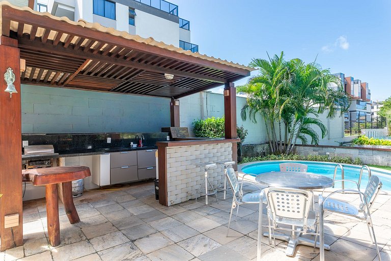 Casa Pé na Areia c/ Lazer Completo - CM